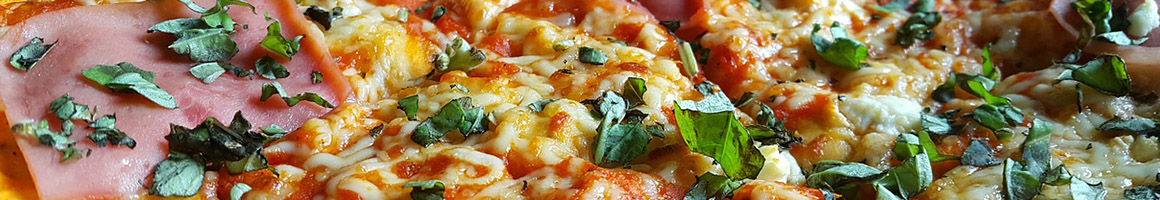Eating Pizza at Mozzarella Pizzeria restaurant in Hermitage, TN.
